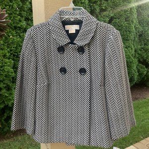 MICHAEL Michael Kors Cropped Houndstooth Blazer Petite Small